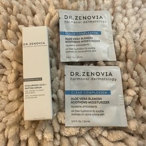 Dr. Zenovia Hyaluronic acid + peptide serum blemish moisturizer travel s…